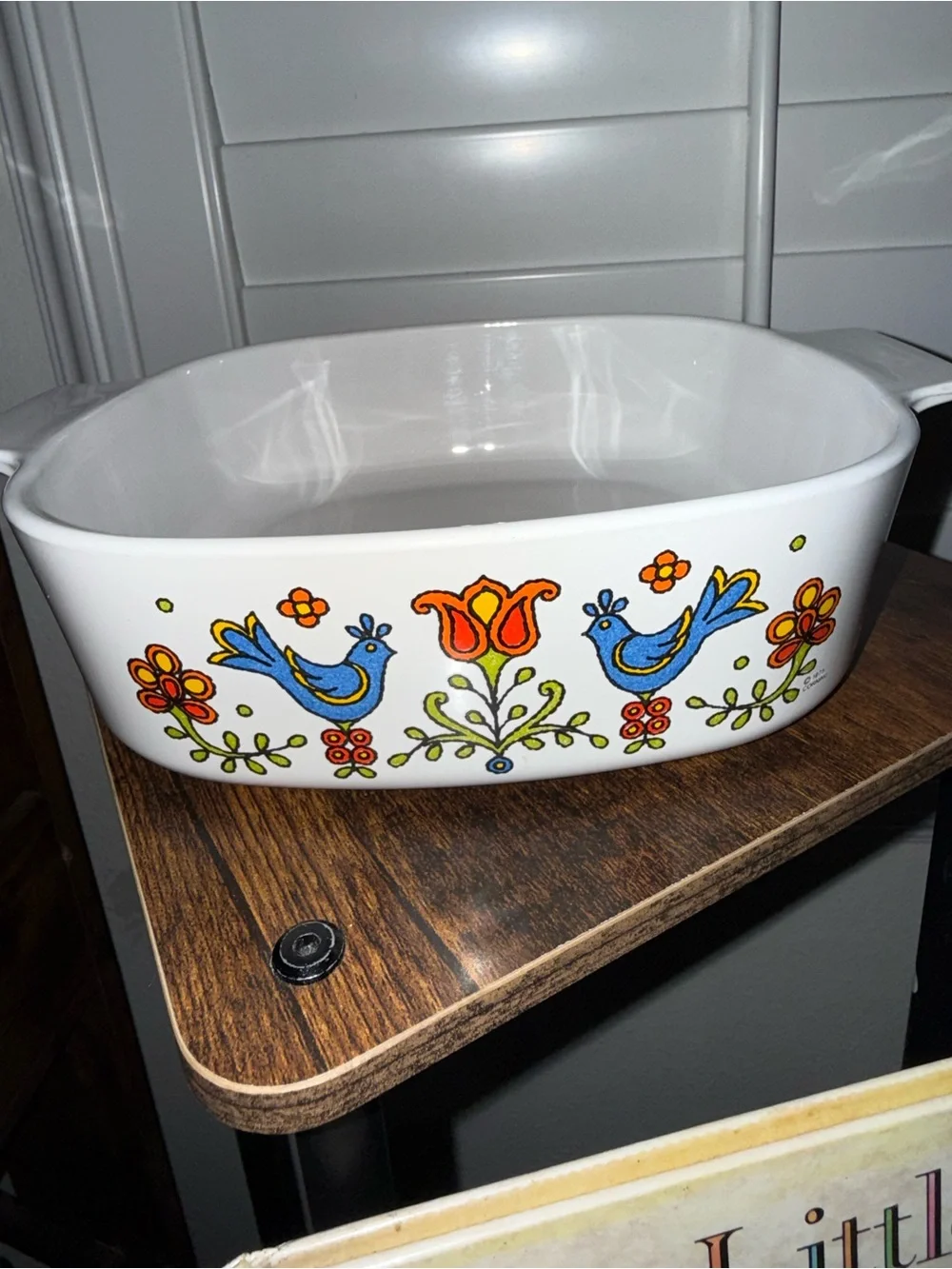 Vintage Corning Ware in Friendship Pattern